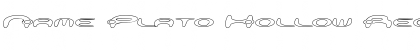 Download Name Plato Hollow Font Download Name Plato Hollow Font