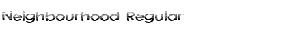Download Neighbourhood Font Download Neighbourhood Font