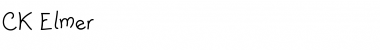 Download CK Elmer Font Download CK Elmer Font