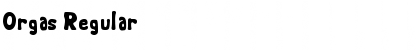 Download Orgas Font Download Orgas Font