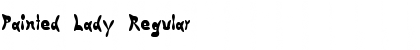 Download Painted Lady Font Download Painted Lady Font