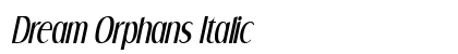 Dream Orphans Italic preview