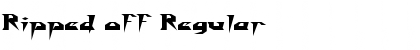 Download Ripped off Font Download Ripped off Font