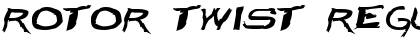 Download Rotor Twist Font