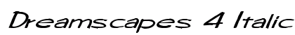 Dreamscapes 4 Italic preview