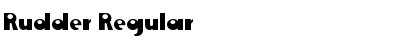 Download Rudder Font Download Rudder Font