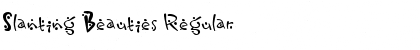 Download Slanting Beauties Font Download Slanting Beauties Font
