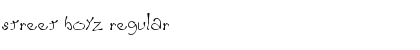 Download Street Boyz Font Download Street Boyz Font