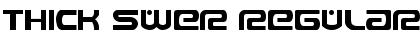 Download Thick Swer Font Download Thick Swer Font