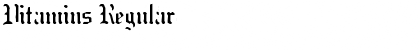 Download Vitamins Font Download Vitamins Font