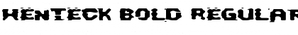 Download Wenteck Bold Font