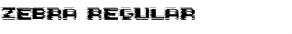 Zebra Regular Font Zebra Regular Font
