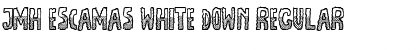 JMH Escamas White Down Font