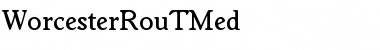 Download WorcesterRouTMed Font Download WorcesterRouTMed Font