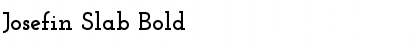 Josefin Slab Bold Font Josefin Slab Bold Font
