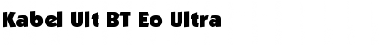 Kabel Ult BT Eo Ultra Font