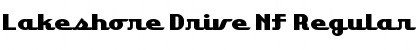 Download Lakeshore Drive NF Font