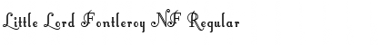 Little Lord Fontleroy NF Regular Font