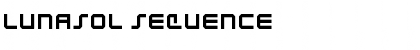 Lunasol Sequence Font