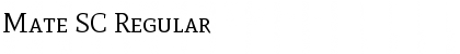 Download Mate SC Font Download Mate SC Font