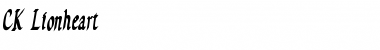 Download CK Lionheart Font Download CK Lionheart Font