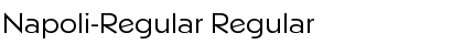 Download Napoli-Regular Font