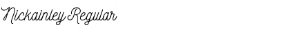 Nickainley Regular Font Nickainley Regular Font
