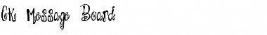 CK Message Board Font