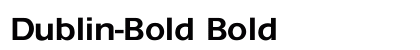 Dublin-Bold Bold preview