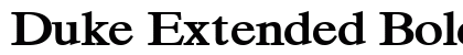 Duke Extended Bold preview