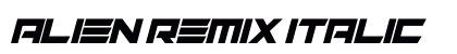 Alien Remix Italic