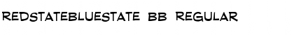 RedStateBlueState BB Font