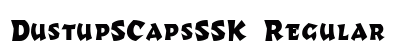 DustupSCapsSSK Regular preview