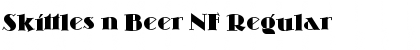 Skittles n Beer NF Regular Font