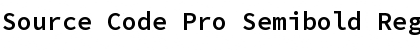 Download Source Code Pro Semibold Font