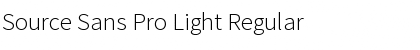 Download Source Sans Pro Light Font