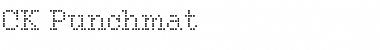 Download CK Punchmat Font Download CK Punchmat Font