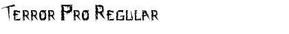 Download Terror Pro Font Download Terror Pro Font