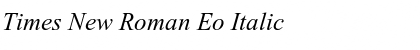 Download Times New Roman Eo Font