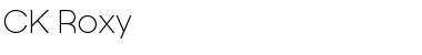CK Roxy Font