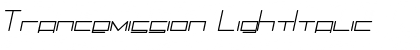Trancemission LightItalic Font Trancemission LightItalic Font
