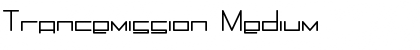 Trancemission Medium Font