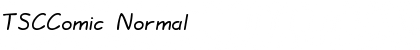 Download TSCComic Font Download TSCComic Font