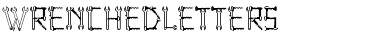 WrenchedLetters Font