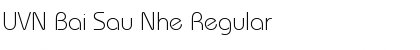 UVN Bai Sau Nhe Regular Font