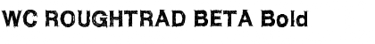 Download WC ROUGHTRAD BETA Font