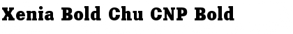 Xenia Bold Chu CNP Font