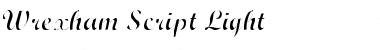Wrexham Script Light Light Font
