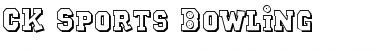 Download CK Sports Bowling Font Download CK Sports Bowling Font