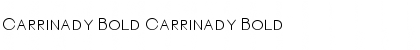 Carrinady Bold Font